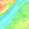 Saint-Claude-de-Diray topographic map, elevation, terrain