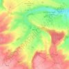 Bomy topographic map, elevation, terrain