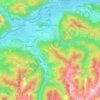 Aigen im Ennstal topographic map, elevation, terrain