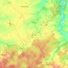 Ségry topographic map, elevation, terrain