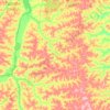 São José do Xingu topographic map, elevation, terrain