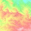Matmata topographic map, elevation, terrain