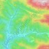 Aietxu topographic map, elevation, terrain