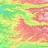 Saint-Cernin topographic map, elevation, terrain