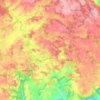 Guern topographic map, elevation, terrain