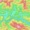 Trbovlje topographic map, elevation, terrain