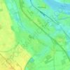 Keldenich topographic map, elevation, terrain