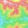 Ravascletto topographic map, elevation, terrain