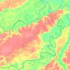 Canton Trinidad topographic map, elevation, terrain