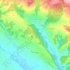 Cenne-Monestiés topographic map, elevation, terrain