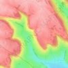 Orcevaux topographic map, elevation, terrain