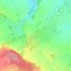 Aumerval topographic map, elevation, terrain