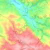 Le Juch topographic map, elevation, terrain