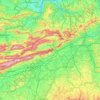 Soletta topographic map, elevation, terrain