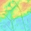 Burgdamm topographic map, elevation, terrain