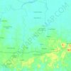 Sembawa topographic map, elevation, terrain