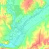 сельское поселение Красный Яр topographic map, elevation, terrain