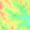 Simlapal topographic map, elevation, terrain