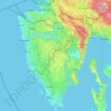 Istra topographic map, elevation, terrain