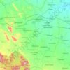 Metpalli mandal topographic map, elevation, terrain