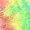 Quesa topographic map, elevation, terrain