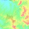 Pulletop topographic map, elevation, terrain