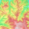 64750 topographic map, elevation, terrain