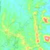 Downsfield topographic map, elevation, terrain