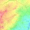 Yumbe topographic map, elevation, terrain