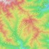 Tashigang topographic map, elevation, terrain