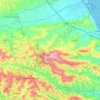 Atri topographic map, elevation, terrain