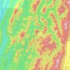 Nungba topographic map, elevation, terrain