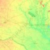 Sant Kabir Nagar topographic map, elevation, terrain