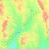 Arizpe topographic map, elevation, terrain