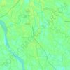 Vaishali topographic map, elevation, terrain