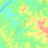 São Nicolau topographic map, elevation, terrain