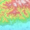 Samdrup Jongkhar District topographic map, elevation, terrain