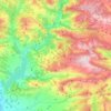 Conca de Dalt topographic map, elevation, terrain