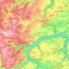 72160 topographic map, elevation, terrain
