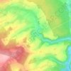 Dill topographic map, elevation, terrain