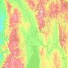 Bear Lake County topographic map, elevation, terrain