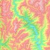 Bingzhongluo topographic map, elevation, terrain