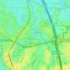 Rambutan topographic map, elevation, terrain
