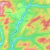 Schopp topographic map, elevation, terrain