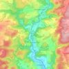 Veringendorf topographic map, elevation, terrain