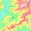 Dangam topographic map, elevation, terrain
