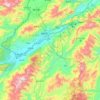 Muse topographic map, elevation, terrain