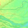 Jagatpur topographic map, elevation, terrain