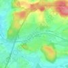 Reiskirchen topographic map, elevation, terrain