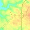 White City topographic map, elevation, terrain